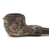 Surreal-esque Hand-stitched Seal Fur Wrapped Pipe, Presumed Inuit