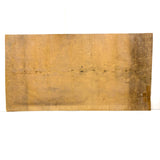 M&W, Morgantown & Wheeling Train with Coal Car, c. 1910s Folk Painting on Linen