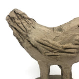 Charming Vintage Cement Folk Art Garden Bird!