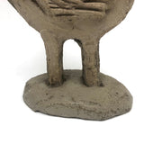 Charming Vintage Cement Folk Art Garden Bird!