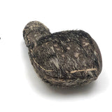 Surreal-esque Hand-stitched Seal Fur Wrapped Pipe, Presumed Inuit
