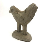 Charming Vintage Cement Folk Art Garden Bird!