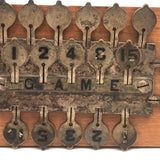 Rare, Wonderfully Graphic, and Fun 1884 Anderson Whist and Game Counter