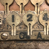 Rare, Wonderfully Graphic, and Fun 1884 Anderson Whist and Game Counter