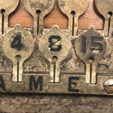 Rare, Wonderfully Graphic, and Fun 1884 Anderson Whist and Game Counter