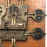 Rare, Wonderfully Graphic, and Fun 1884 Anderson Whist and Game Counter