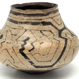 Lovely Older Vintage Hand-painted Peruvian Shipibo-Conibo Pottery Vessel