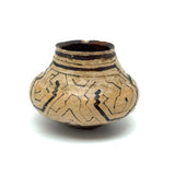 Lovely Older Vintage Hand-painted Peruvian Shipibo-Conibo Pottery Vessel