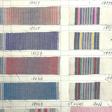 Another Most Beautiful 1929 Oversized, Double-Sided Gridded Page of Flannel Fabric Swatches (#4)