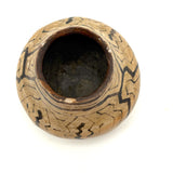 Lovely Older Vintage Hand-painted Peruvian Shipibo-Conibo Pottery Vessel