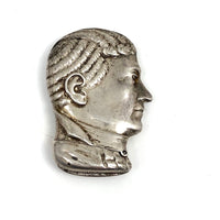 Wonderful c. 1890 Very Rare John Jay (1st Supreme Court Justice) Figural Vesta with Striker