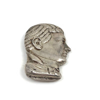 Wonderful c. 1890 Very Rare John Jay (1st Supreme Court Justice) Figural Vesta with Striker