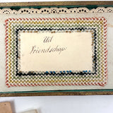 1840s Boxed German Album Amicorum with Many Lovelies