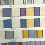 Another Most Beautiful 1929 Oversized, Double-Sided Gridded Page of Flannel Fabric Swatches (#4)