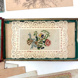 1840s Boxed German Album Amicorum with Many Lovelies