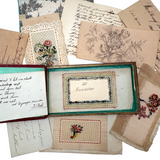 1840s Boxed German Album Amicorum with Many Lovelies