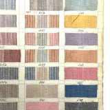 Most Beautiful 1929 Oversized, Single-Sided Gridded Page of Flannel Fabric Swatches (#2)