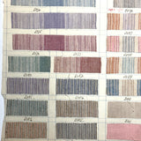 Most Beautiful 1929 Oversized, Single-Sided Gridded Page of Flannel Fabric Swatches (#2)