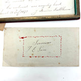 1840s Boxed German Album Amicorum with Many Lovelies