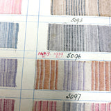 Most Beautiful 1929 Oversized, Single-Sided Gridded Page of Flannel Fabric Swatches (#2)