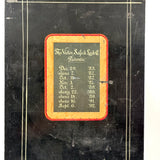 Excellent Looking Antique Victor Safe & Lock Co. Interior Safe Door Panel with Patent Dates on Slate