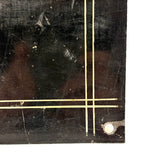 Excellent Looking Antique Victor Safe & Lock Co. Interior Safe Door Panel with Patent Dates on Slate
