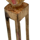 Vintage Ball in Cage Whimsy with Thin Walls and Pointed Finial