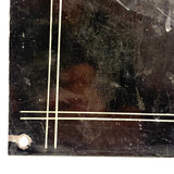 Excellent Looking Antique Victor Safe & Lock Co. Interior Safe Door Panel with Patent Dates on Slate