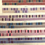 Most Beautiful 1929 Oversized, Double-Sided Gridded Page of Flannel Fabric Swatches (#1)