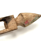 Vintage Ball in Cage Whimsy with Thin Walls and Pointed Finial