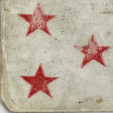 Ten of Stars, Civil War Union Playing Card (Type Two), 1863