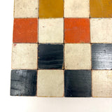 Special Set of 30 Old Color Cubes with Unusual Orange-Red and Black Sides