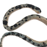 Amazing Japanese Mingei Folded Paper Snake with Glass Bead Eyes