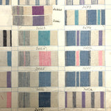Most Beautiful 1929 Oversized, Double-Sided Gridded Page of Flannel Fabric Swatches (#3)