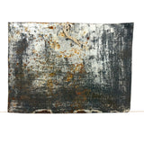 Pabla Rojas Thanks Our Lady of San Juan, Very Tender 1924 Ex Voto Retablo on Tin with Fantastic Surface