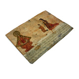 Pabla Rojas Thanks Our Lady of San Juan, Very Tender 1924 Ex Voto Retablo on Tin with Fantastic Surface