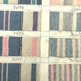 Most Beautiful 1929 Oversized, Double-Sided Gridded Page of Flannel Fabric Swatches (#3)