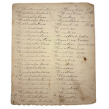 Immortality...Immateriality, Perfectly Poignant 19th Century Penmanship Practice Page