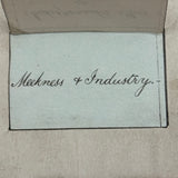 The Young Ladies Mirror, c. 1830s Self Reflective Riddler with Flip Up Solutions