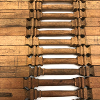 Box of Antique Hand-carved Miniature Columns/Balustrades (For Dollhouse that Never Was?)