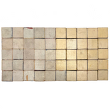 Color Study: Mixed Set of 49 Old Color Cubes, Cool and Warm