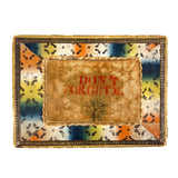 Don't Forget Me, Brilliantly Colored, Beautiful Condition 1820s-30s American Sewing Box with Stencil Painted Sentiment