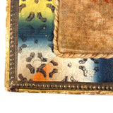 Don't Forget Me, Brilliantly Colored, Beautiful Condition 1820s-30s American Sewing Box with Stencil Painted Sentiment