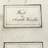 The Young Ladies Mirror, c. 1830s Self Reflective Riddler with Flip Up Solutions