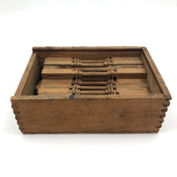 Box of Antique Hand-carved Miniature Columns/Balustrades (For Dollhouse that Never Was?)