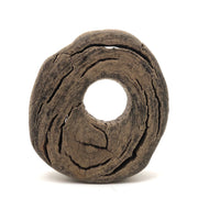 Sculptural Much Weathered Wood Round with Eye
