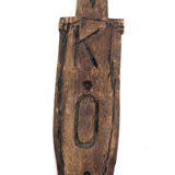 KO / Logan Carved Toy Dagger