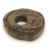 Sculptural Much Weathered Wood Round with Eye