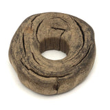Sculptural Much Weathered Wood Round with Eye