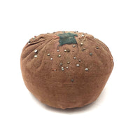 Sweet Old Once Red Hand-sewn Tomato Pin Cushion